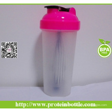 700ml Supplment Gym Shaker Bottle with Wire Ball
